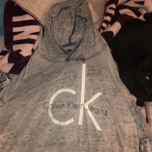 A light hoodie/sweatshirt